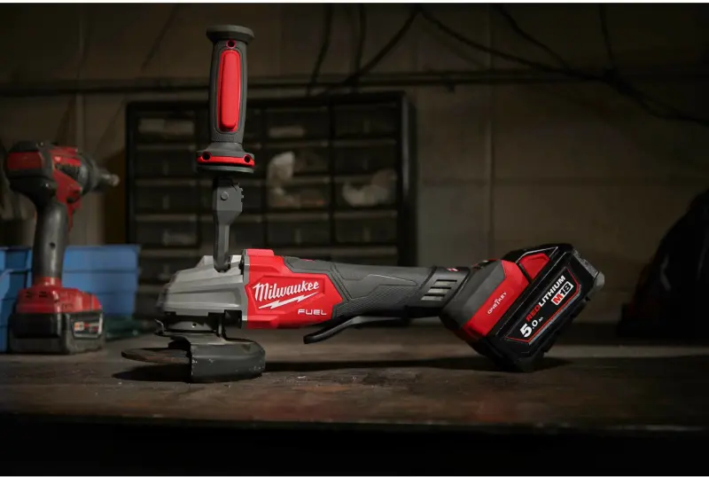 Aku úhlová bruska 125 mm Milwaukee M18 FSAGSVO125X-0X s kolébkovým spínačem, bez Aku, 4933493552 (MI4933493552)
